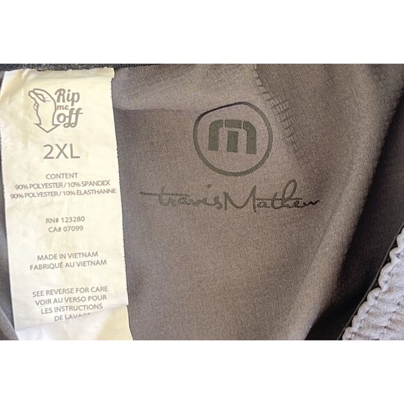 Travis Mathew Men’s Travel 2.0 Pants Joggers Gray XXL Stretch Drawstring 1MU430 - Picture 4 of 6